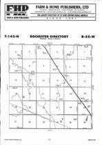 Rochester Township, Maple River, Goose River, Directory Map, Cass County 2007